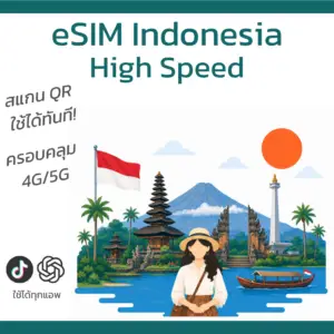eSIM อินโดนีเซีย | อินเทอร์เน็ตความเร็วสูง